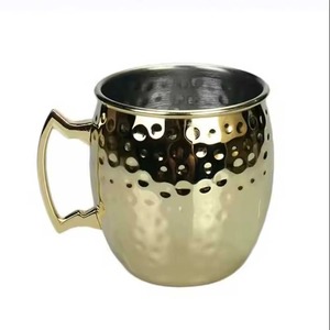 Taza de Cobre Puro Personalizable de Fabricación India al por Mayor para Bares y Restaurantes, Disponible en Grandes Cantidades - Product Image 3
