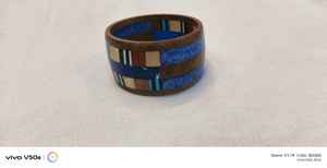 Pulsera de Resina Boho Ecológica Hecha a Medida, Impermeable, con Flores Secas Variadas y Coloridas, Resina Acrílica Transparente - Product Image 5