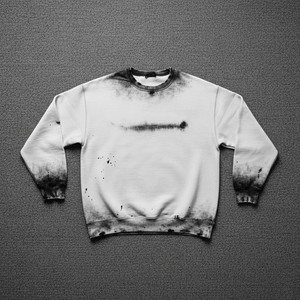 Autumn ODM Sun Fade Design Fleece Long Sleeve Premium Cotton Knitted Wholesale Price Custom Printed Men's <b>Sweatshirt</b> - Product Image 1