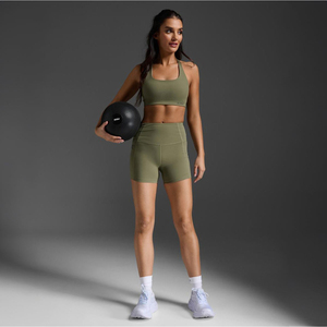 Pantalones Cortos de Compresión Flex para Mujer, Estilo Motociclista, Cintura Alta, Ajuste Ceñido, Transpirables, Resistentes al Viento, de Secado Rápido, Plus OEM, Poliéster - Product Image 6