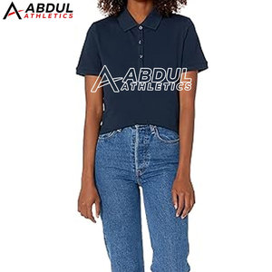 เสื้อโปโลผู้หญิงใส่สบาย เนื้อผ้าบางเบา สัมผัสนุ่ม เหมาะสำหรับใส่ในชีวิตประจำวันและฤดูร้อน - Product Image 4