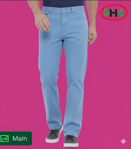 Pantalones Vaqueros de Estilo Europeo y Americano para Hombre, Pantalones de Mezclilla Ajustados a la Cintura, Elásticos y de Pierna Corta, Color Negro, de BD - Product Image 1