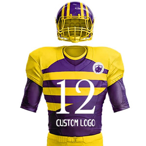 Nuevo Uniforme de Fútbol Americano Deportivo con Logotipo Personalizado, Diseño Nuevo, Ligero, Transpirable y Cómodo de Alta Calidad Profesional - Product Image 3