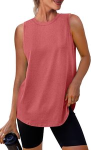 Camiseta sin mangas premium para mujer, corte ajustado, acanalada, de algodón suave, estilo casual urbano, ropa de verano, proveedor mayorista - Product Image 3