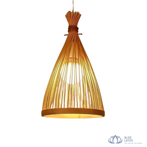 [HIGH QUALITY] | Bamboo <b>Lamp</b> Handwoven Chandelier <b>Shade</b> For Coffee Shop Dining Room Home Ceiling Decor from Vietnam - Product Image 1