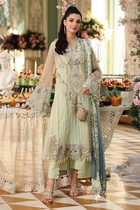 Elegante Conjunto de Salwar Kameez para Mujer con Bordado, de Rayón, Largo hasta el Tobillo, Corte Holgado, Ropa Tradicional India y Pakistaní para Bodas - Product Image 4