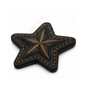 Écussons en cuir personnalisés de haute qualité, logo personnalisé, design embossé, étiquettes de vêtements durables pour accessoires de mode, vente en gros - Product Image 6