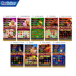 แผงวงจรเกมอาร์เคดจอเดี่ยว CRAZY WILD VERTICAL V8 ภาษาอังกฤษ สำหรับเครื่องเล่นเกมหยอดเหรียญ ยี่ห้อ FRO ผลิตในไต้หวัน - Product Image 2