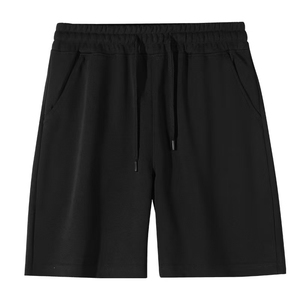 Pantalones Cortos de Hombre de Alta Calidad Hechos de Tela de Algodón y de Estilo Casual, Ideales para Entrenamiento Físico y Running - Product Image 2