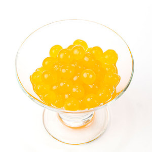 Perles de boba éclatantes saveur agrumes sucrées de qualité supérieure, 3,4 kg, pour smoothies, yaourts glacés et desserts - Product Image 1