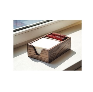 Portarrollos de Madera Moderno Hecho a Mano, Ecológico, Duradero, de Forma Cuadrada, Multiusos y Portátil - Product Image 5