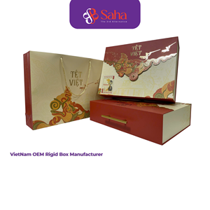 Cajas Rígidas Hechas a Mano con Estampado en Relieve de Lámina Dorada, Laminación Mate, Materiales Reciclables y Biodegradables, Personalizables para Regalos - Product Image 4