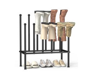 Porte-bottes robuste multi-emplacements, support vertical, organisateur gain de place, conception à séchage rapide, cadre solide et stable, entrée moderne - Product Image 2