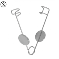 Spéculum ophtalmique jetable Alphonso pour nourrissons, instrument chirurgical ophtalmique à usage unique, rétracteur de paupière en acier inoxydable pour pédiatrie