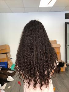 Peluca de encaje rizado de Italia Hd prearrancada, pelucas de encaje completo de cabello humano de alta calidad de 26 pulgadas de largo - Product Image 5