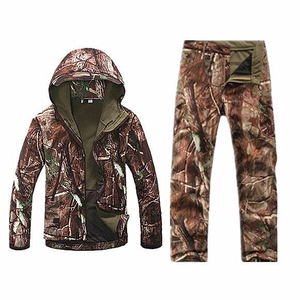 Traje de Caza al por Mayor / Uniforme de Caza de Invierno de Forro Polar / Ropa de Caza Táctica para Uso en Exteriores, Servicio OEM ODM - Product Image 3