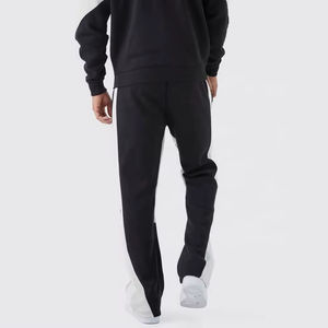 Pantalones Deportivos Acampanados Hechos en Fábrica, 100% Algodón, Casuales, de Cintura Media, Transpirables, Antipilling, de Peso Medio, Calidad Profesional - Product Image 5