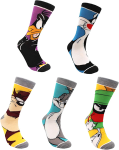 Chaussettes écologiques pour hommes, chaussettes colorées, chaussettes amusantes et mignonnes, chaussettes à motifs de personnages, chaussettes en coton pour femmes - Product Image 3