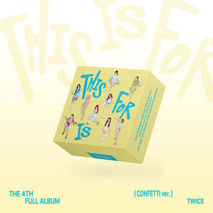 [Álbum Original Coreano] TWICE - THIS IS FOR (Versión CONFETTI) - Product Image 2