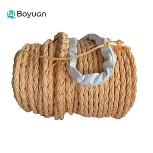 Corda Marina Super Spessa a 8 Fili <span class=keywords><strong>da</strong></span> 120mm, Mista Polipropilene e Poliestere, per <span class=keywords><strong>Ormeggio</strong></span> di Grandi Navi e Attracco - Product Image 4