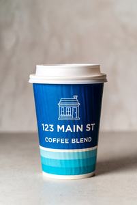 Vasos de Papel Reciclables Ecológicos de Marca Privada con Logotipo/Diseño Personalizado, Impresión por Grabado/Serigrafía, Asa con Cierre Magnético para - Product Image 2