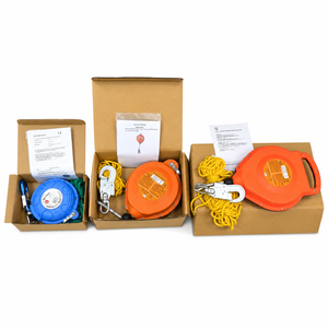 Cuerda de Seguridad Autorretráctil CE SRL-6 con Gancho Giratorio de Aleación de Aluminio, 6M, Certificación EN360, Eslinga de Nailon/Cable, Capacidad de 100kg - Product Image 5