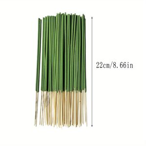 100Pcs 22cm Lemongrass <b>Incense</b> Sticks Outdoor Camping Aroma Bamboo <b>Incense</b> <b>Holders</b> for Home <b>Aromatherapy</b> <b>Diffuser</b> - Product Image 4