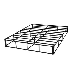 Heavy Duty Metal Frame Queen Bed with 9 <b>Mattress</b> Foundation 35" Washable Fabric Cloth Box <b>Spring</b> and Bed Frame Queen Size - Product Image 3