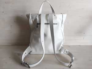 Top Rated Leather <b>Roll</b> Top Bag Best Seller Laptop Rucksack For Alibaba Wholesale Buyers LTBP-0290 - Product Image 3