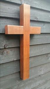 Cruz de Oración de Madera Hecha a Mano - Product Image 4