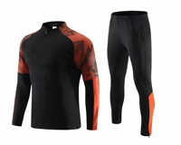 Survêtements de sport personnalisés pour la gym, veste demi-zip personnalisée, ensemble de survêtement d'équipe unisexe, respirant, écologique, extensible dans les quatre sens