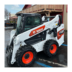Bobcat S450 hydraulic skid steer loader for sale attachment compatible machine for multiple tasks - Product Image 6