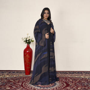 Abaya de Lentejuelas Ligera con Elegante Silueta Fluida, Vestido de Noche Moderno para Mujer, Ropa Modesta para Ramadán y Eid, Venta al Por Mayor - Product Image 2