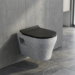 WC intelligent européen mural avec bidet intégré, réservoir dissimulé, cuvette en céramique, sanitaires - Product Image 2