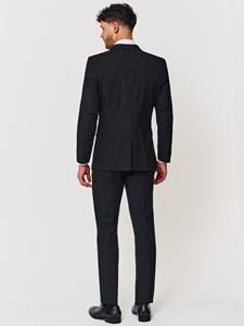 Trajes de Hombre 2025, Conjunto de 3 Piezas, Traje de Negocios para Oficina, Chaqueta + Chaleco + Pantalones, Premium, Un Botón, Solapa, Corte Entallado, Trajes de Caballero para Boda - Product Image 2