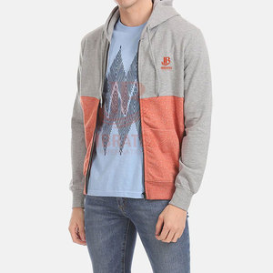 Ventes en gros à prix avantageux, sweat à capuche zippé pour homme, matériau durable, style tendance, nouvelle arrivée, couleur unie, sweat à capuche zippé pour homme - Product Image 6