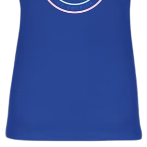 T-shirt graphique bleu pour femme, style décontracté, streetwear, confortable, vêtement de mode pour tous les jours - Product Image 3