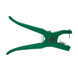 High Quality Stainless Steel Reusable Animal Livestock Ear Tag Applicator New Condition Farm Sheep Pig Cow Goat Pliers By Tegra - Product Image 1