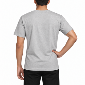 Camiseta Premium de Cuello Redondo, 220 GSM, Acabado Teñido Vintage, Corte Regular, Detalle Bordado Personalizado, Ecológica, Transpirable, Moderna - Product Image 3