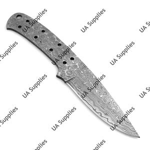 ใบมีดเหล็กดามัสกัสสำหรับทำมีดแบบกำหนดเอง OEM/ODM/OBM DIY แบบเต็มด้าม งานแฮนด์เมด ขายส่ง ดรอปชิปปิ้ง 2026 - Product Image 2