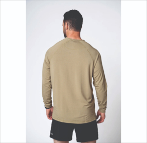 เสื้อยืดแขนยาวผ้าฝ้ายถักดิจิตอลสั่งทำจากโรงงานโดยตรง ขายส่งทุกขนาด ขายดีที่สุด บริการ OEM - Product Image 4