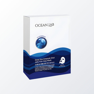 Mascarilla facial de colágeno coreana Osyeonraep Ocean Lab Deep Sea Ampoule Shot Jellyfish Skip Mask Pack 10 unidades 1 pieza colágeno - Product Image 6