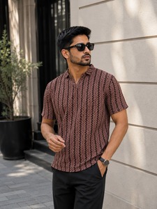 Camiseta Polo a Rayas para Hombre, Estilo Casual, Ligera, de Polialgodón, Personalizable - Product Image 4
