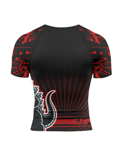 Quick Dry Sports Tight fitting Long sleeved <b>Compression</b> <b>Shirt</b> <b>Men's</b> Printed Elastic Breathable Tshirt Fitness Training Top - Product Image 3