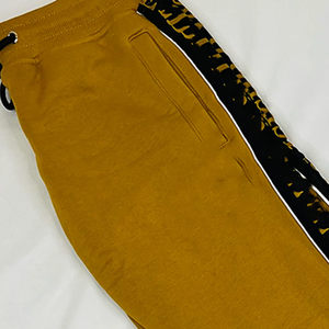 LUXE ชุดวอร์มลำลองสำหรับฤดูหนาวมีฮู้ดแบบมีซิปสีทองมีฮู้ดแบบธรรมดาลายทางสีดำแวววาวแวววาวสีทอง - Product Image 6