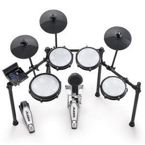 ชุดกลองไฟฟ้า Nitro Max 8 ชิ้น รุ่นขายดี พร้อมหนังกลองแบบตาข่ายและบลูทูธ - Product Image 4