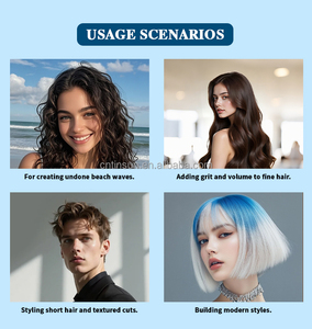 ヘアスタイリング シーソルトスプレー カールを定義し、テクスチャーとボリュームをプラス 自然なビーチウェーブミスト シーソルトスプレー 強力ホールド - Product Image 2