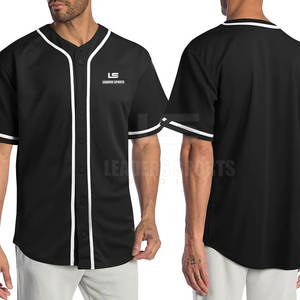 Maillot de baseball d'été pour homme de haute qualité à manches courtes, séchage rapide, respirant et confortable - Product Image 3