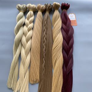 Envío rápido Premium Mirror Bone Straight Raw Extensiones de cabello vietnamita sin procesar Diversidad de colores Listo para enviar - Product Image 4