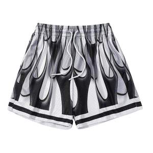 Shorts de malla premium con costuras resistentes y corte relajado, ideales para deportes, entrenamientos y ropa informal. - Product Image 1